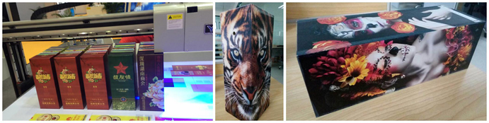 UV LED printer for custom gift box